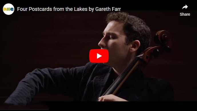 Four Postcards from the Lakes Chicago Gareth Farr NZ composer