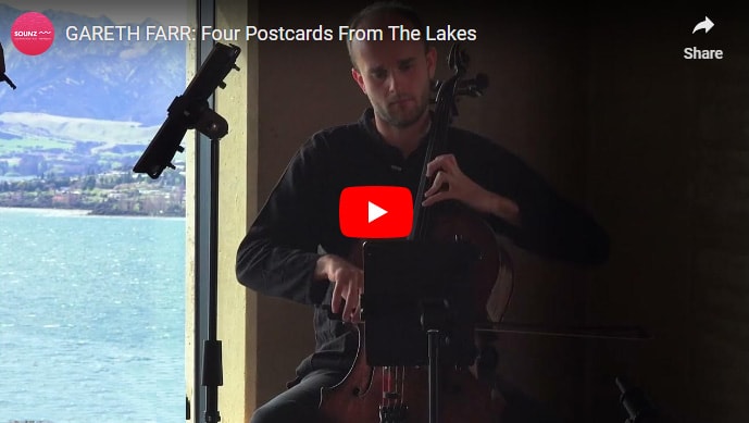 Four Postcards from the Lakes Rippon Hall Gareth Farr NZ composer